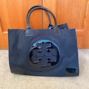 *Brand New* Tory Burch Ella Patent Logo Tote Bag